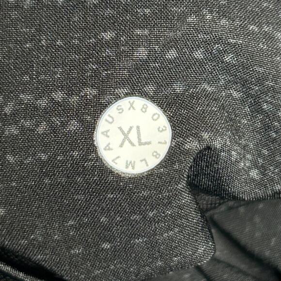 Lululemon T.H.E. Short 9" All Court Texture Deep Coal Black XL - Picture 7 of 10